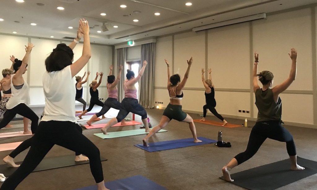 Yoga at the workplace